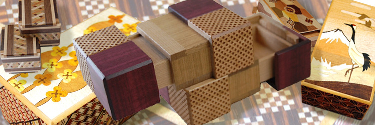 Japanese Puzzle Box Himitsu Bako Japanese Puzzle Box And Yosegi Zaiku Izumiya Online Shopping Site