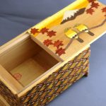 Japanese secret box MK 5 Sun 21 Step Bird-Fuji