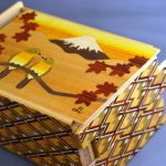 Japanese secret box MK 5 Sun 21 Step Bird-Fuji